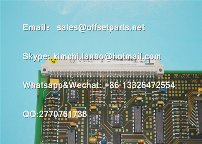 00.785.0412 TSK circuit board original used offset printing machine parts