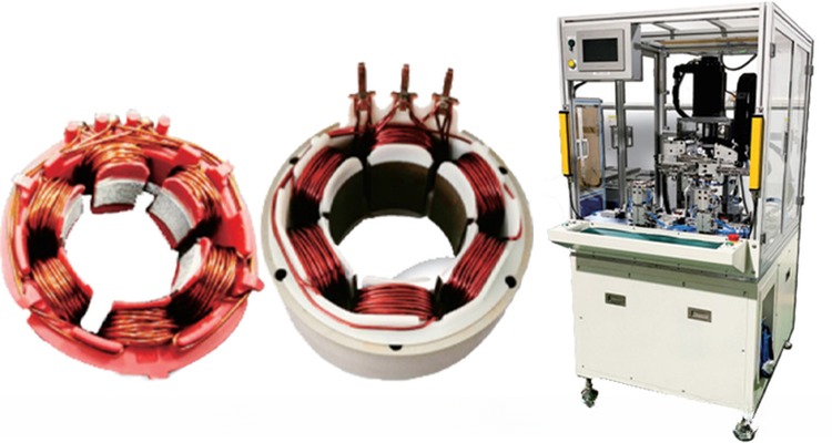 Advanced CNC Motorcycle Motor Magnetic Coil Winding Machine for ABB Low Voltage Parts