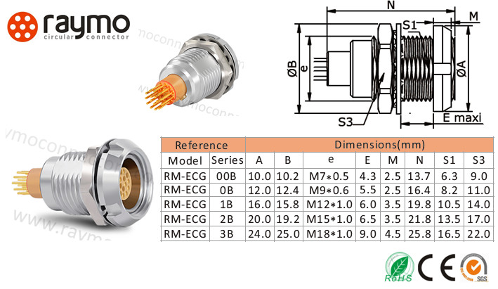 Straight Printed Circuit Connectors Metal Material Structure Durable Lightweight