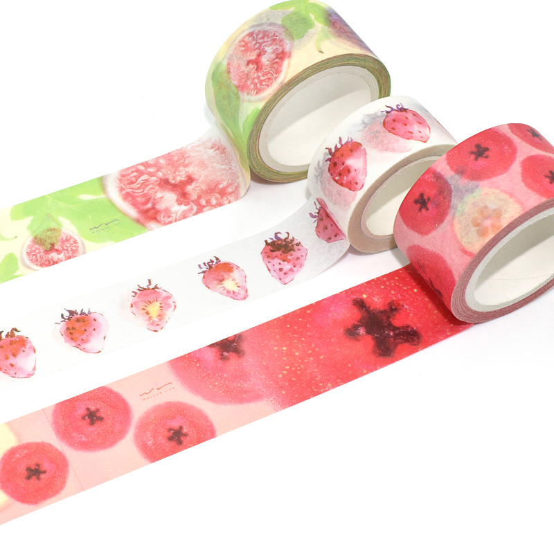 Custom Printing Waterproof Japanese Washi Paper Tape Christmas Washi Tape