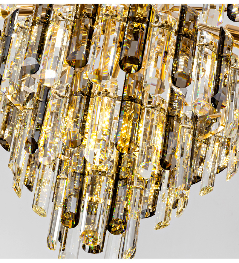 Modern Luxury Crystal LED Chandelier Lighting Home Decoration crystal light chandelier(WH-CY-225)