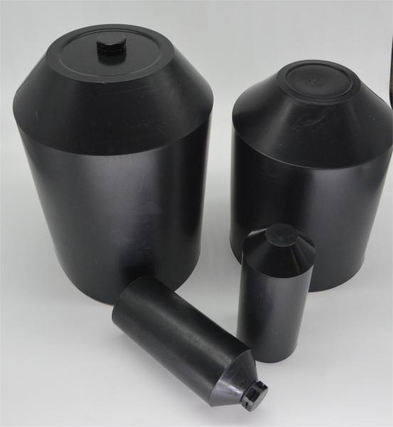 Polyolefin Heat Shrink End Caps For Wire Water Absorption 0.2% Heat Shrink Cable