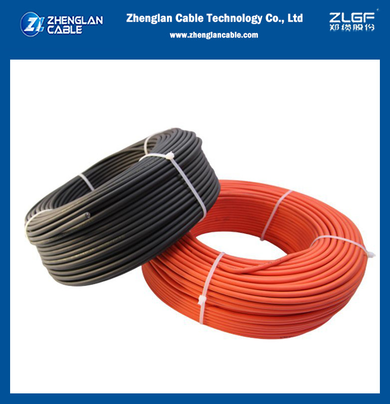 Tinned Copper Photovoltaic Solar Cable Dc 1.5mm 2.5mm 4mm 6mm 8mm 10mm
