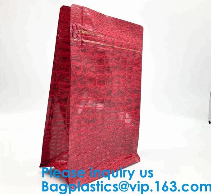 Pack Packaging Reusable Aluminium Foil Zip Lock Stand Up Food Pouches Bags With Tear Notch For Food Storage, Bagease