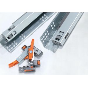 3- Fold Soft Closing Full Extension Concealed Undermount Drawer Slides with