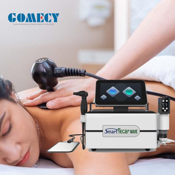 3 in 1 CET RET Ems Rf Tecar Physiotherapy Shock Wave Therapy Equipment Pain