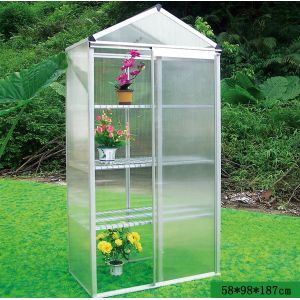 350x281x220CM Big Polycarbonate Board Greenhouse， Easily to install without