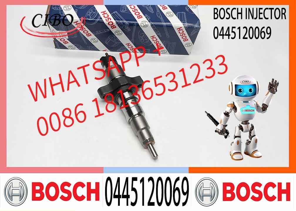 Diesel Common Rail Fuel Injector Nozzle 0445120069 For Engine 3976646/4930440/5254684