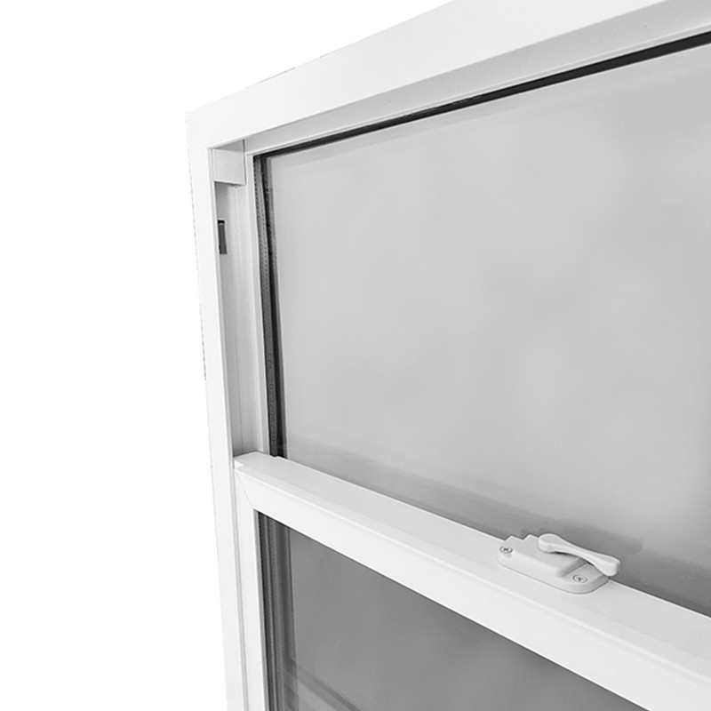 Durable Vinyl UPVC Single-Hung Windows Weatherproof Design For Extreme Climates