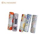 Small Colorful Lip Balm Paper Tube Cosmetic Cylindrical Paper Tube Box Packaging