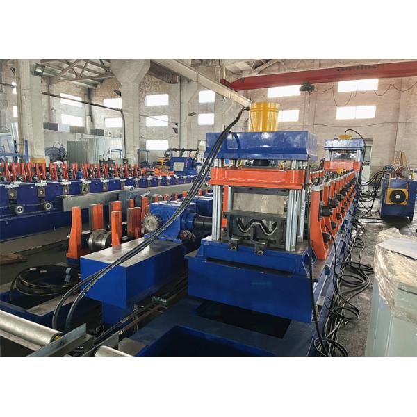 Quality 2 Wave & 3 Wave Highway Guardrail Panel Change Over Roll Forming Machine for sale