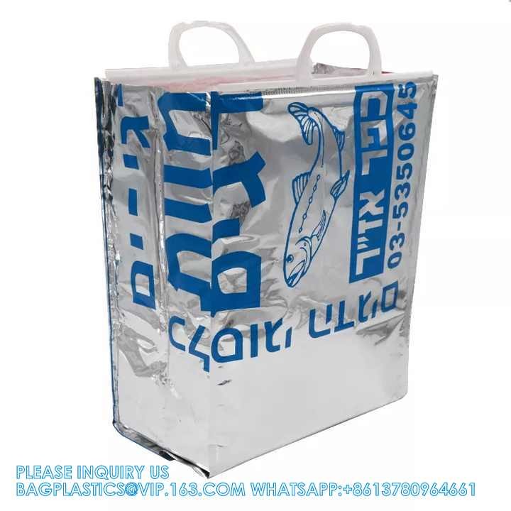 Reinforced Heavy Duty Hot Cold Lunch Totes Reusable Disposable Food Travel Picnic Thermal Delivery Insulated Bag