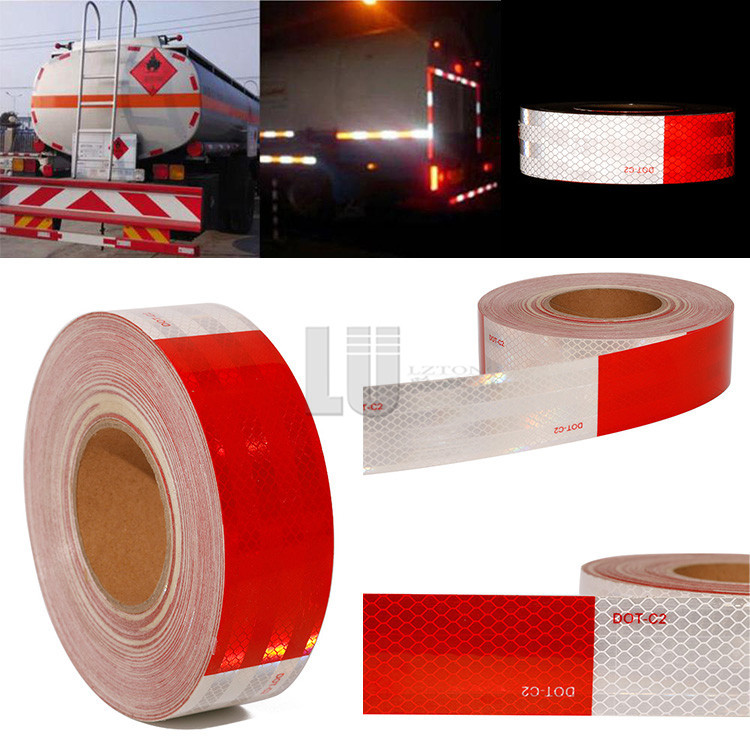 High Reflectivity 250 Cd/lux/sq.m Dot C2 Reflective Tape For B2B - Hefei Lu Zheng Tong Science And Technology Co.,LTD