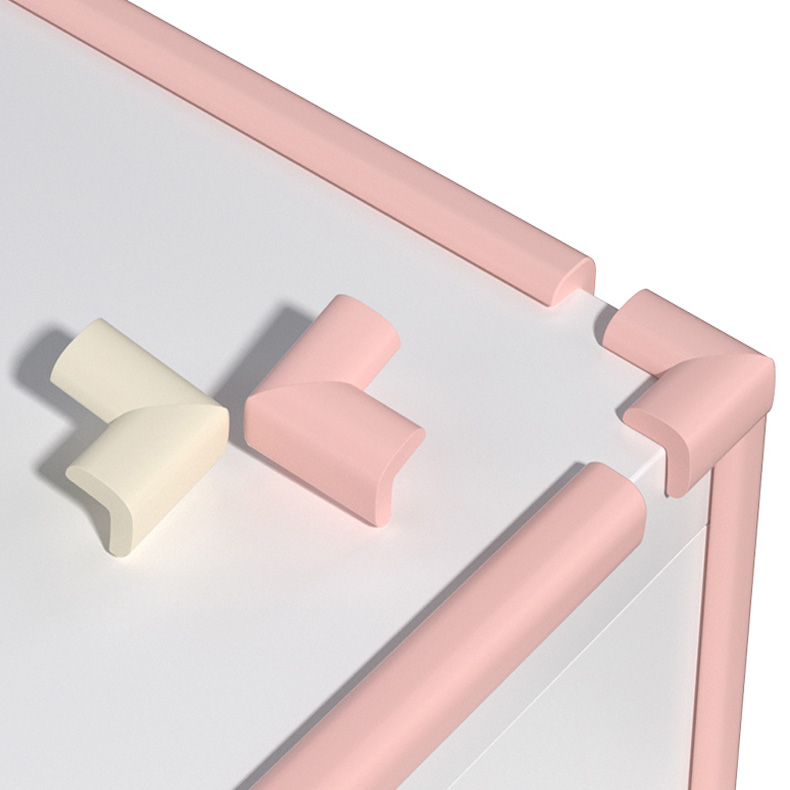 Furniture Corner Guards Durable Soft NBR Foam Rubber Edge Protective Corner Protector