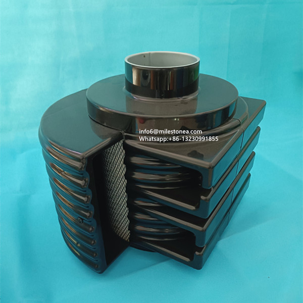 Factory supply AH1100 snail air filter engineering machinery equipment filter custom all kinds of special-shaped filter