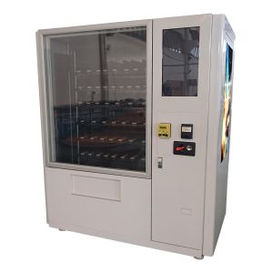 Big Touch Screen Bottle Wine Vending Machine With Remote Platform And Coin Bill