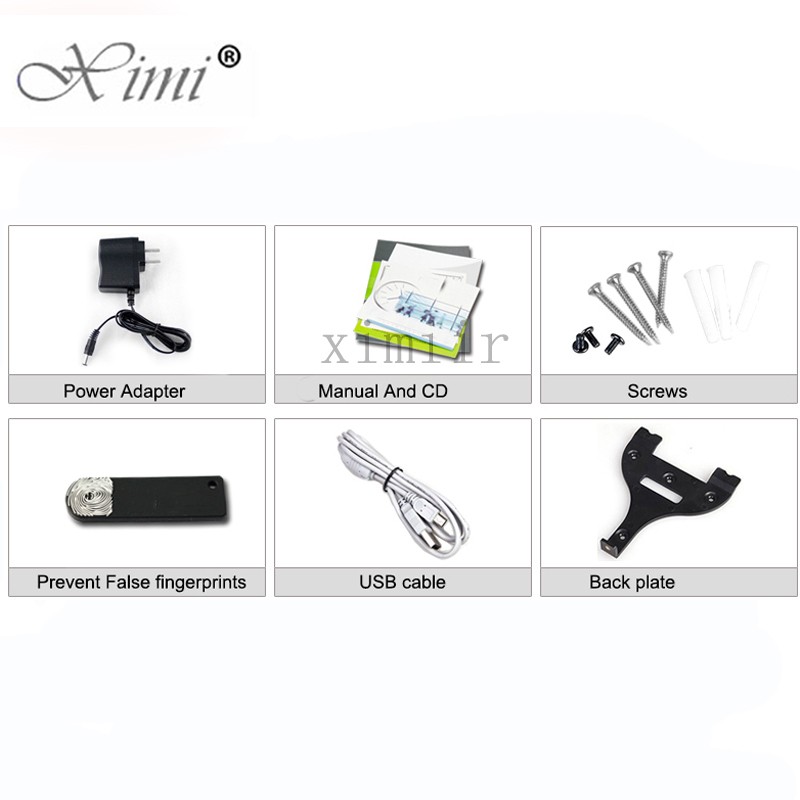 ZK U560 Linux System Biometric Fingerprint Time Attendance And Time Clock With IC Card Time Attendance Recorder
