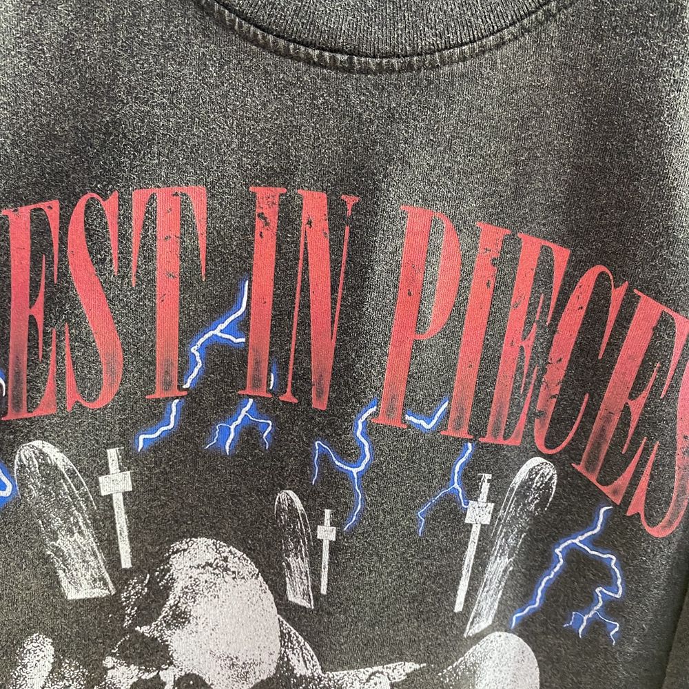 Custom T Shirt for Men Acid Wash Boxy Screen Print Heavyweight 100% Cotton 180-400gsm