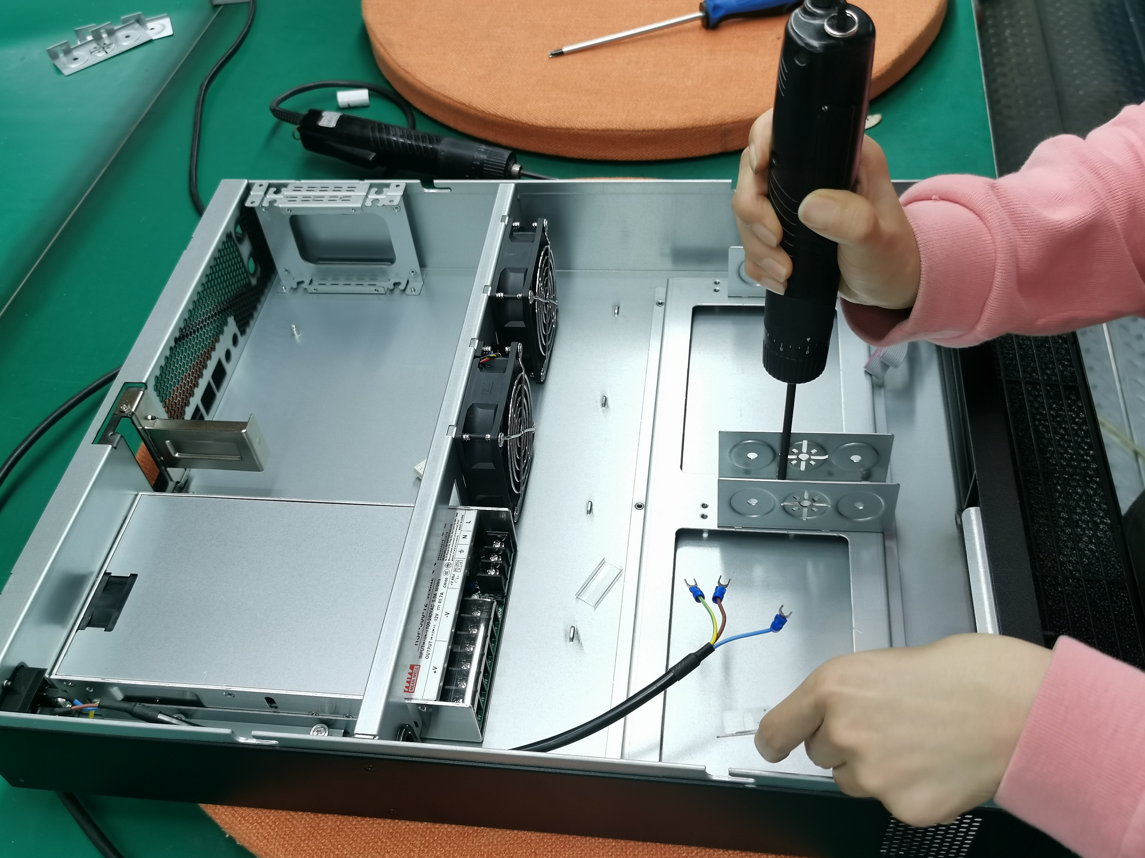 1u Nas Chassis Case Rackmount For ATX Micro Motherboard Low Profile Rear Bracket