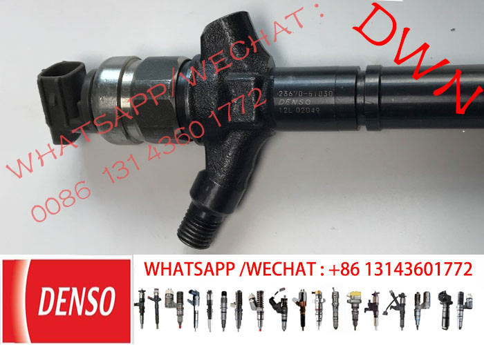 GENUINE original DENSO Injector new number 095000-9780 095000-7711 For Toyota Land Cruiser 200 V8 1VD-FTV 23670-51030