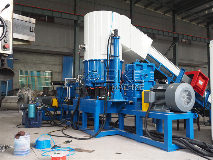 LDPE Plastic Granulating Line 38CrMoAl Pe Film Recycling Machine