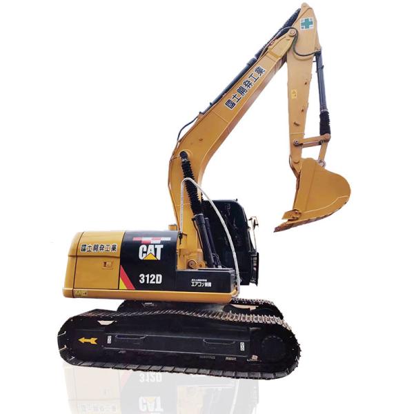 Used Caterpillar 312D Excavator Small Size Digger 0.53m³ Bucket Capacity 72kw