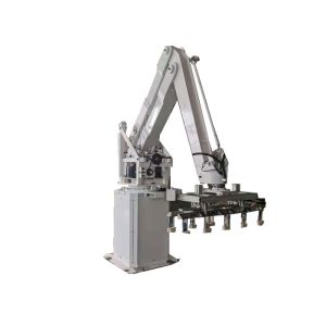 Food Industry 4 Axis Palletizing Robot With Palletizing Software