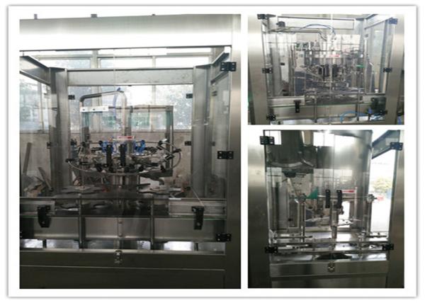 PCL Control Bottle Filling Equipment For Fruit Juice / Orange Juice Packaging