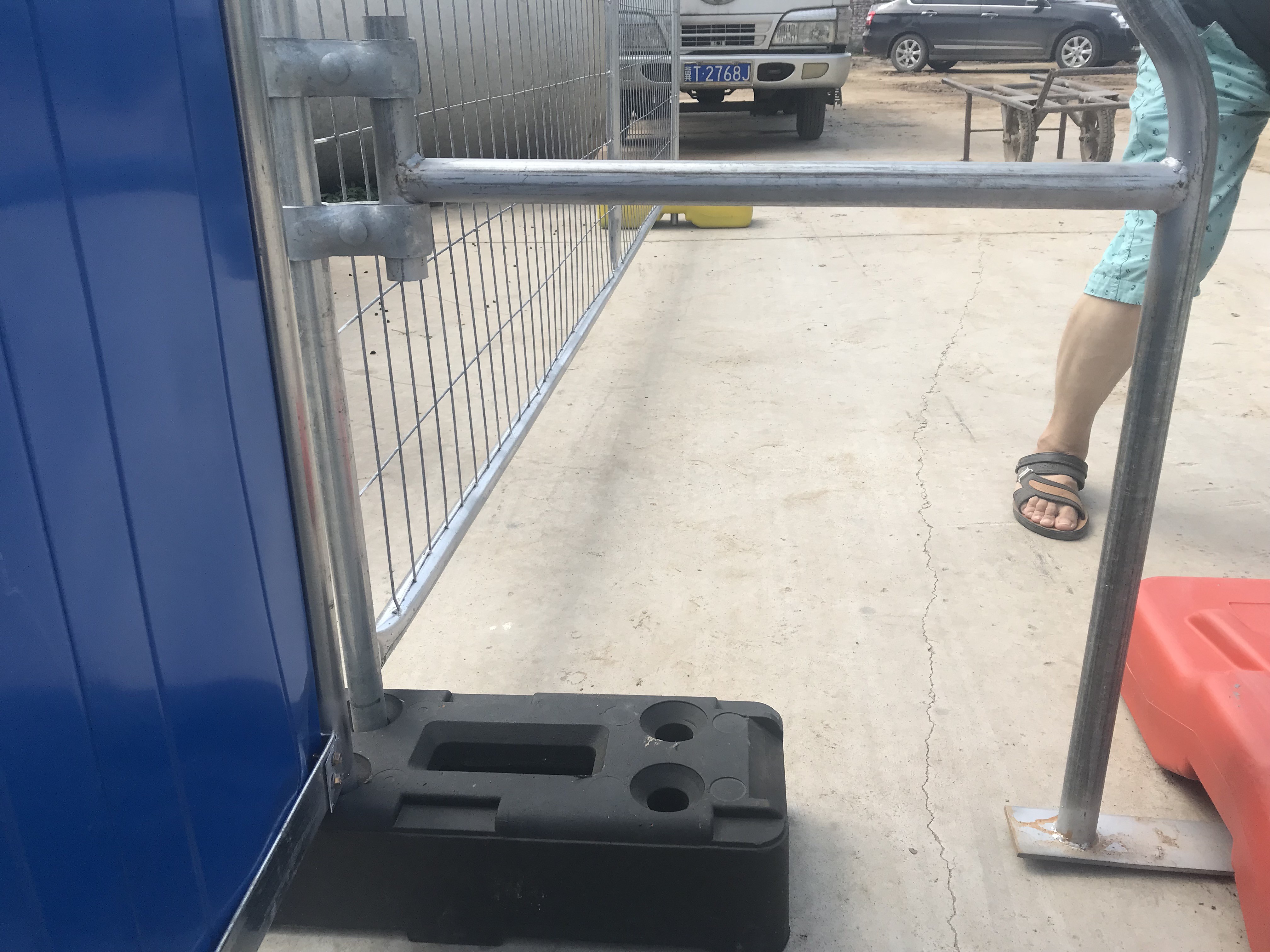 Steel Temporary Hoarding Panel 2m