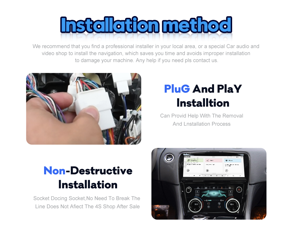 10.25 inch Touch Screen Stereo For 2009-2018 Jaguar XJ XJL Multimedia Player Stereo Android GPS Navigation Carplay