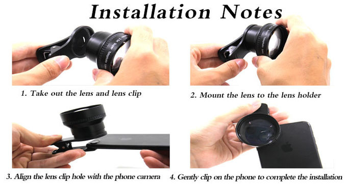 3.5x HD Mobile Phone Telephoto Lens Attachable Lens For All Smartphones
