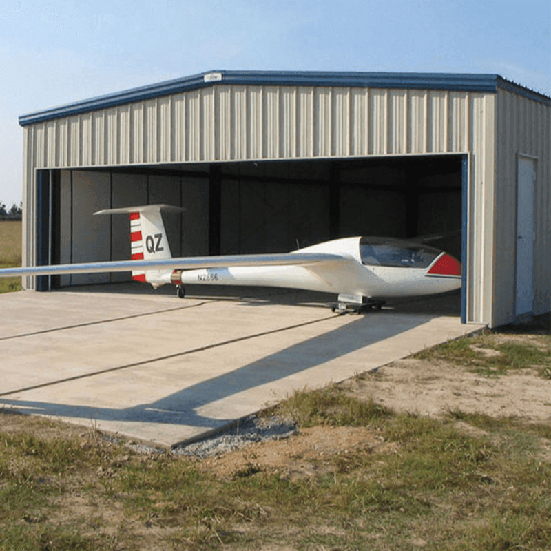 Prefab Steel Warehouses Buildings / prefabricated Hangar Buildings Quick Steel Structure Warehouse