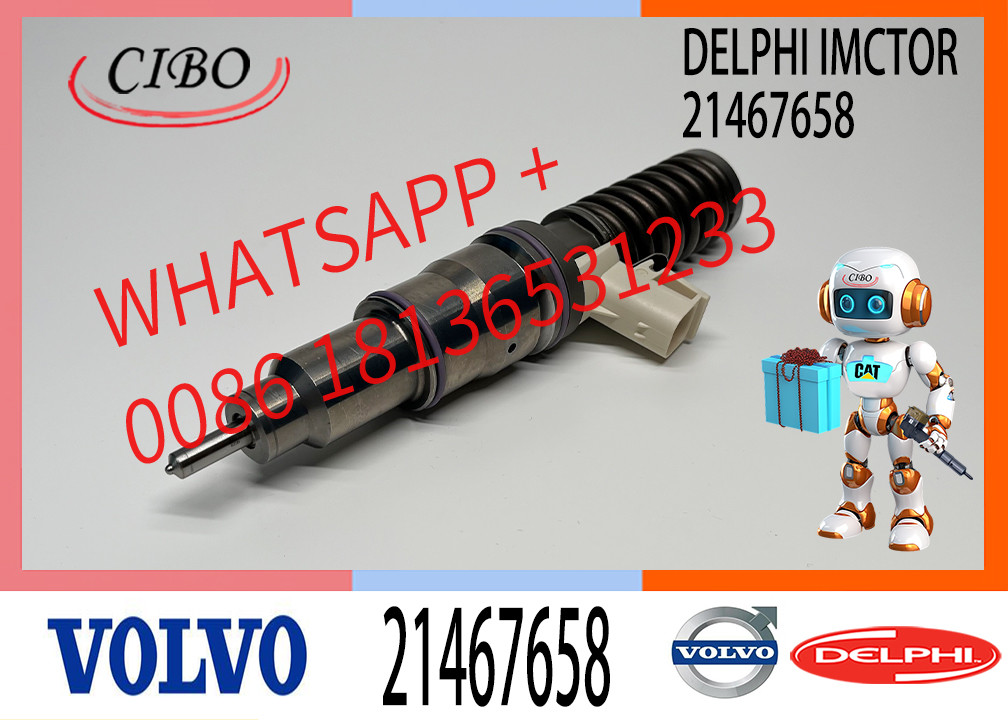 21467658 Fuel Injector 21457952 21458369 BEBE4G14001 For Engine MD11P3472