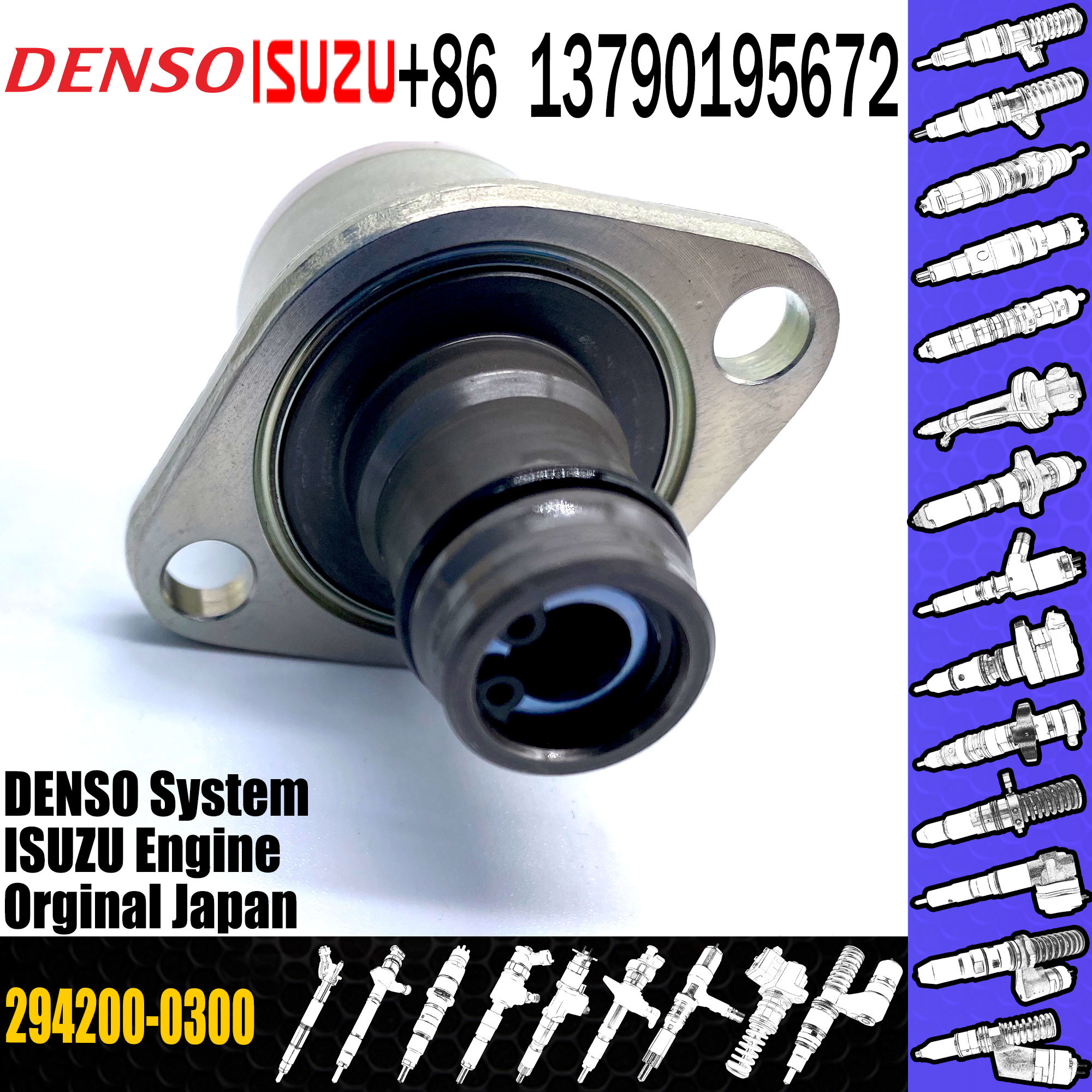 294200-0300 Fuel Pump Suction Control Valve Toyota Hilux Hiace
