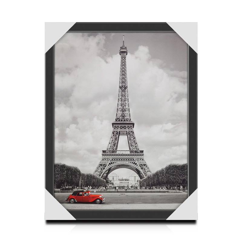 Customized Famous View 3D Lenticular Printing Picture For House Decoration