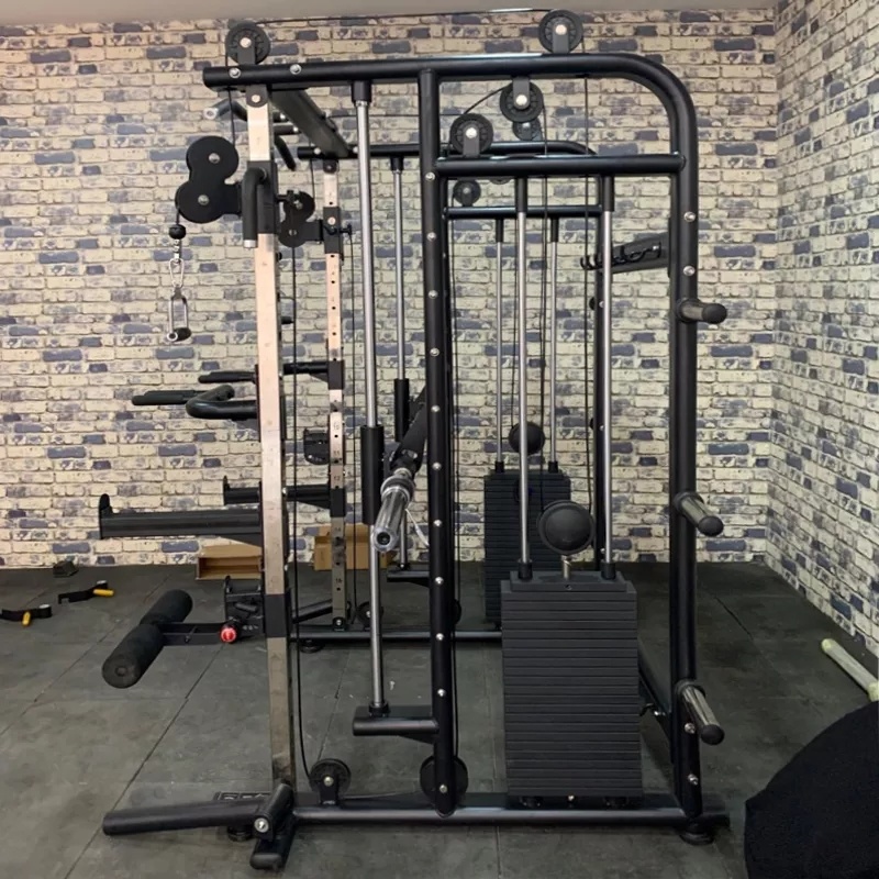 Professional Multi Functional Gym Equipment Exercise for Sale Bearings Smith Machine Parts