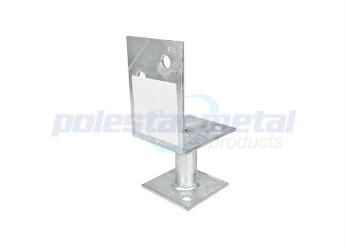 120 x 200mm Hot Dipped Galvanised Steel Full Stirrup Post Anchor For Wooden House