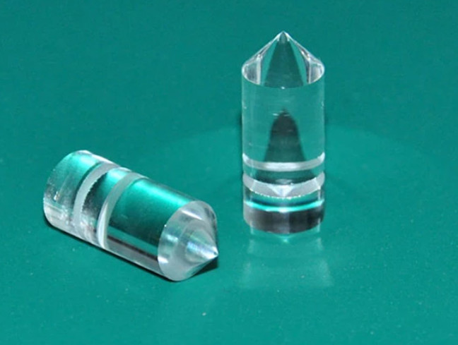 Optical Glass Light Guide Optical Tapered Glass Rods Conical Lens Light Guiding