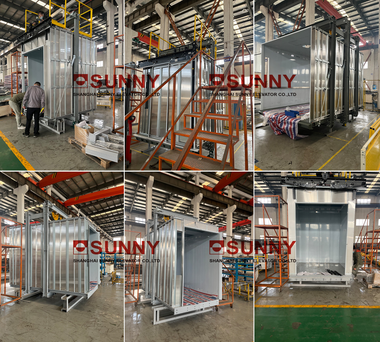 Light Goods Cargo Elevator And Lift Energy Saving ISO Approval Custom Made
