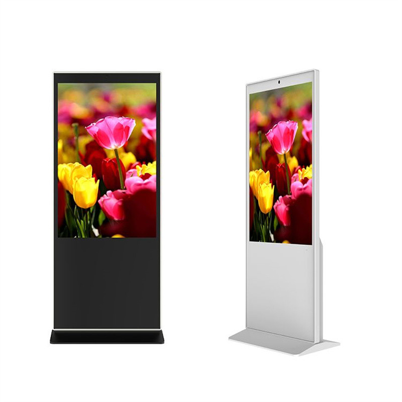 Indoor 43 Inch Vertical All In One Free Standing Digital Display All In One Computer PC