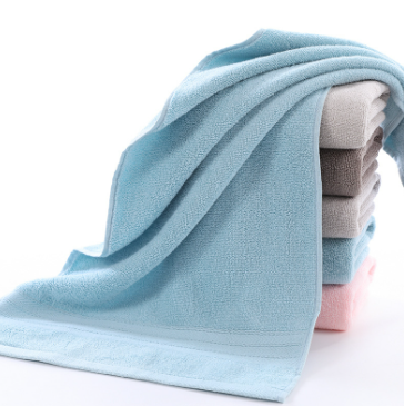 Soft and Skin-Friendly 100% Cotton Towels Thickened Absorbent Quick Drying for All Ages