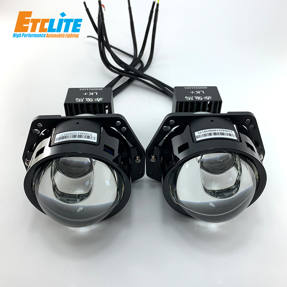 Top Quality New Product 9600Lm 2021 Bi Led Projector Lens Bi Led Laser Projector Lens Headlight