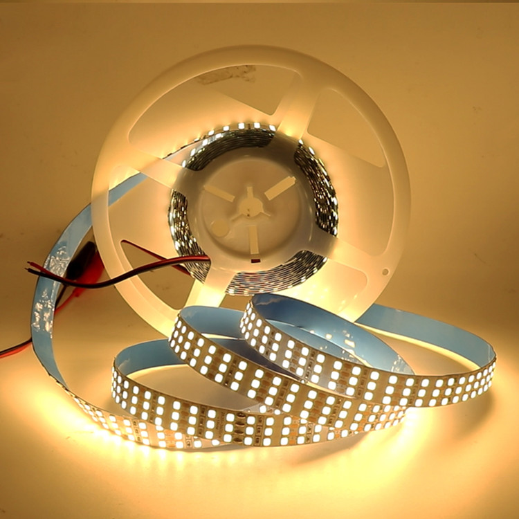 Three Rows Led Strip 2835 360/480leds Per Meter 16mm Self Stick Led Lights