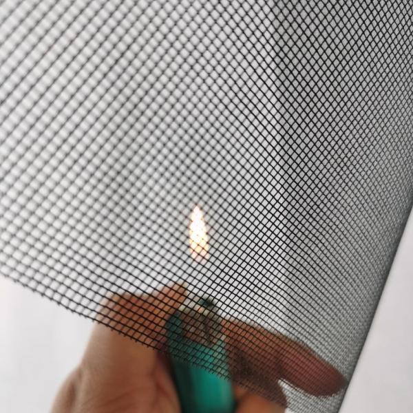 18x16 Mesh PVC Coated Fiberglass Screen Mosquito Net Fabric High Quality Fly