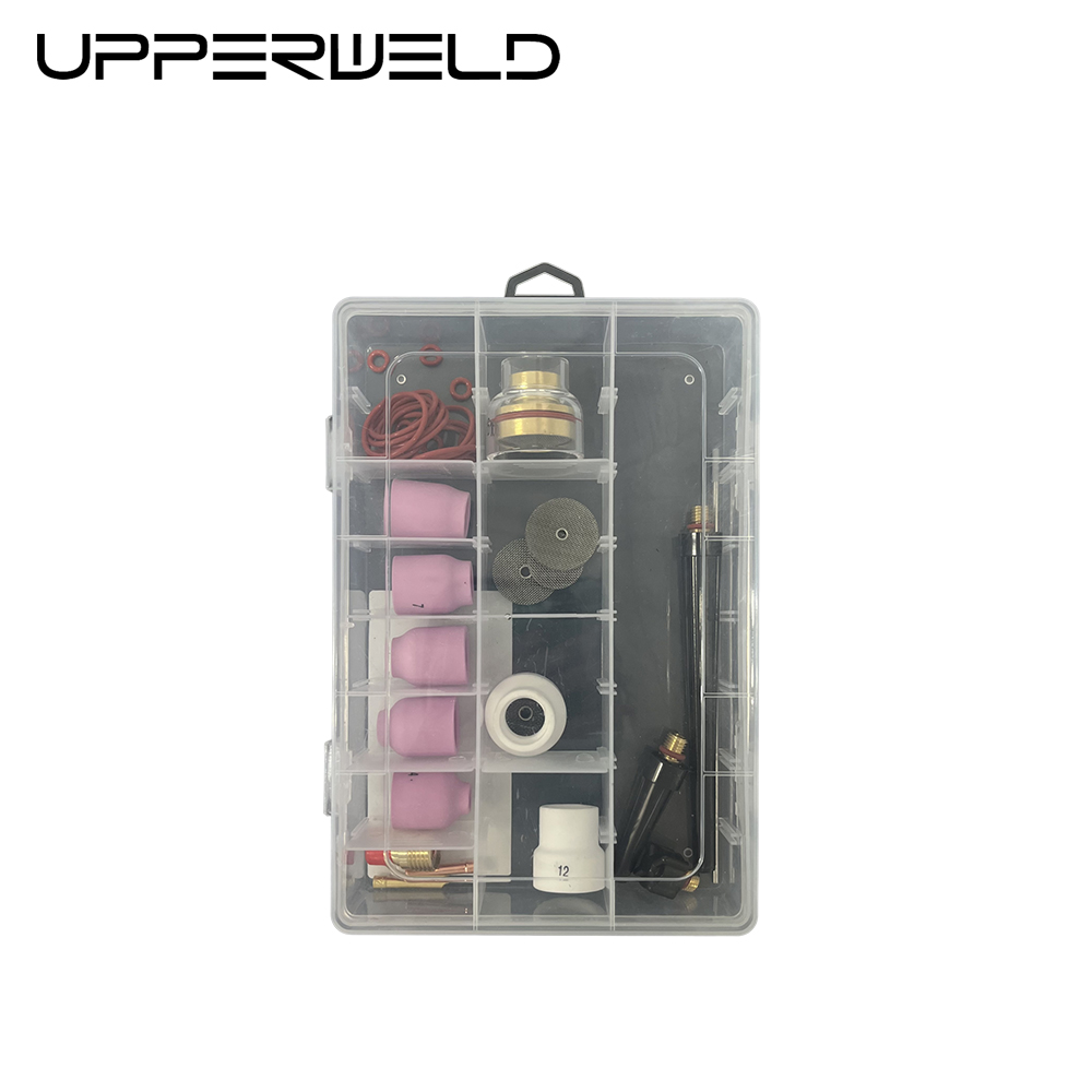 27PCS TIG Welding Torch Accessories for WP-9/20 2.4mm Diameter Ceramic Nozzle Included