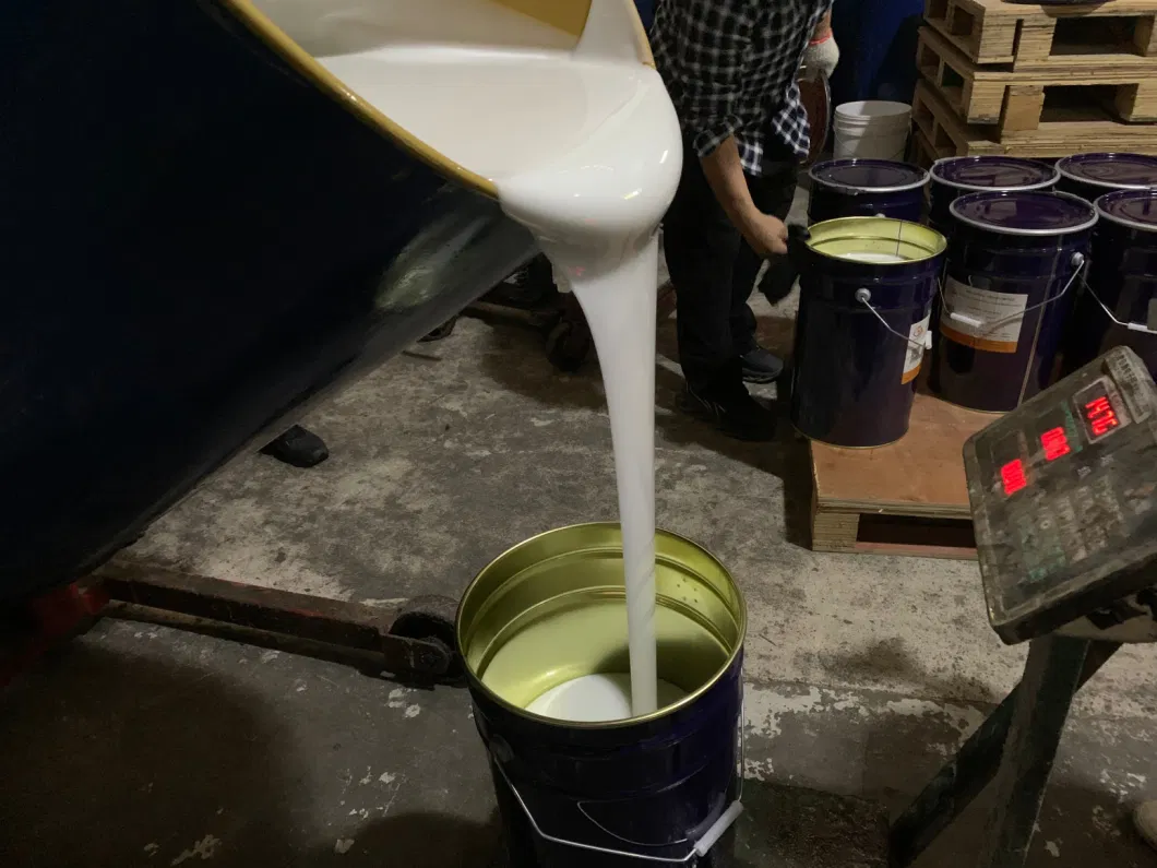 White Condensation RTV2 Silicone Moulding Rubber for Resin Mold Making