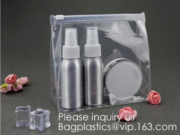 Custom Screen Printing Clear EVA k Bags Portable Travel MakeupToiletry Cosmetic Bag Packing Pouch, BAGEASE PACK