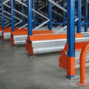 Automatic Warehouse Stacking Rack Heavy Duty Radio Shuttle Pallet Racking