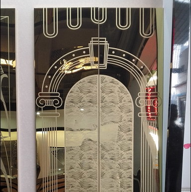 304 Popular Designs Etched Art Design Stainless Steel Decor Sheet Panel For Elevator Cabinet Door Wall