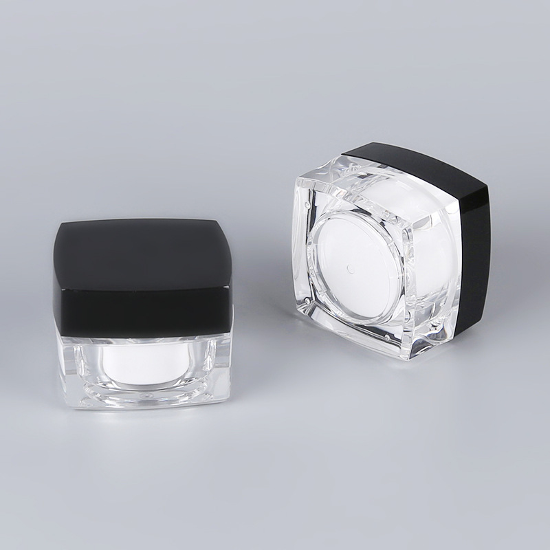 30g Clear Cosmetic Packaging Containers For Gel Creams